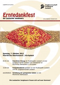 Erntedankfest in Leutasch