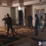 Erste Umbauarbeiten für unser zukünftiges Vereinslokal