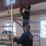 Erste Umbauarbeiten für unser zukünftiges Vereinslokal