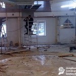 Erste Umbauarbeiten für unser zukünftiges Vereinslokal