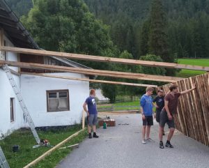 Herrichten für den Magdalena Kirchtag 2017