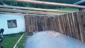 Herrichten für den Magdalena Kirchtag 2017